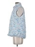 Coldwater Creek 100% Polyester Blue Vest Size S - photo 5