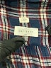 Ann Taylor LOFT Plaid Blue Long Sleeve Blouse Size XS - photo 7