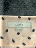Ann Taylor LOFT 100% Polyester Polka Dots Tan Long Sleeve Blouse Size XS - photo 7