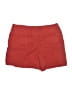 BCBGMAXAZRIA 100% Lyocell Solid Red Orange Shorts Size 2 - photo 2