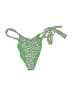 Aro Floral Green Swimsuit Bottoms Size L - photo 1