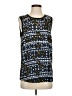 J.Crew Factory Store 100% Polyester Blue Sleeveless Top Size S - photo 1
