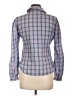 Assorted Brands Plaid Purple Long Sleeve Blouse Size 12 - photo 2
