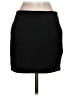 Shein 100% Polyester Solid Black Casual Skirt Size 4 - photo 2