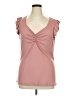 Haptics Pink Short Sleeve Top Size 1X - photo 1