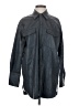 Zara 100% Polyurethane Gray Faux Leather Jacket Size XS - photo 1