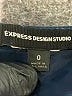 Express Design Studio Solid Blue Formal Skirt Size 0 - photo 3