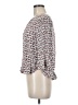 Gap 100% Rayon White 3/4 Sleeve Blouse Size M - photo 5