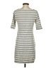 Gap Stripes Gray Casual Dress Size S - photo 2