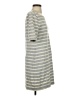 Gap Stripes Gray Casual Dress Size S - photo 4