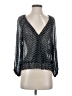 Joie Silver 3/4 Sleeve Blouse Size S - photo 1