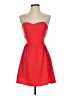 BB Dakota 100% Polyester Hearts Red Cocktail Dress Size 0 - photo 1