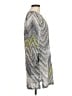 Echo Chevron-herringbone Gray Casual Dress Size M - photo 4
