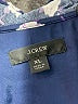 J.Crew 100% Polyester Stars Blue Casual Dress Size XL - photo 6