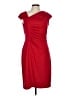 David Meister Red Cocktail Dress Size 10 - photo 1