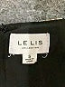 Le Lis 100% Polyester Floral Black Brown Casual Dress Size S - photo 7