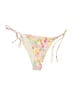 Unbranded Floral Pink Yellow Swimsuit Bottoms Size XL - photo 1