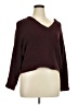 American Eagle Outfitters 100% Polyester Burgundy Pullover Sweater Size XL - photo 1