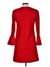 Alice + Olivia 100% Polyester Solid Red Casual Dress Size L (estimated) - photo 2