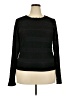 City Chic Black Long Sleeve Top Size 18 Plus (M) - photo 1