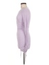 Rumer Solid Purple Cocktail Dress Size 6 - photo 5
