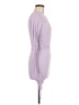 Rumer Solid Purple Cocktail Dress Size 6 - photo 4