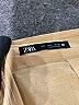 Zara Solid Tan Gold Formal Skirt Size S - photo 4