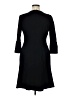 IMAN Solid Black Casual Dress Size XL - photo 2