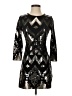 Express Argyle Silver Cocktail Dress Size XS - photo 1