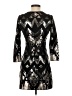 Express Argyle Silver Cocktail Dress Size XS - photo 2