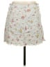Express Floral Gray Denim Skirt Size 4 - photo 2