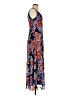Jones Studio 100% Polyester Paisley Blue Casual Dress Size 2 - photo 4