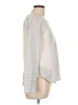 Mia + Tess Silver Long Sleeve Top Size L - photo 4