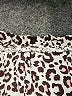 Unbranded 100% Polyester Animal Print Brown Casual Dress Size S - photo 7
