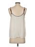 Lily Black 100% Polyester Ivory Sleeveless Blouse Size S - photo 2