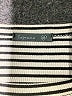 Soprano Stripes Gray Casual Dress Size M - photo 7