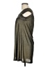 Fleurish Metallic Gray Casual Dress Size M - photo 5