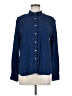 Ann Taylor LOFT Blue Long Sleeve Blouse Size M - photo 1