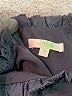 Jade 100% Polyester Black Short Sleeve Blouse Size M - photo 7
