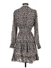 Unbranded 100% Polyester Animal Print Brown Casual Dress Size S - photo 2