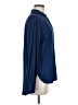 Ann Taylor LOFT Blue Long Sleeve Blouse Size M - photo 4