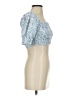 Assorted Brands Blue Short Sleeve Top Size XS - photo 4