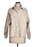 Assorted Brands Tan 3/4 Sleeve Button-Down Shirt Size M (estimated) - photo 1
