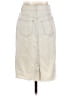 Future Collective Ivory Denim Skirt Size 00 - photo 2