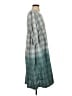 April Cornell Plaid Tie-dye Gray Casual Dress Size XXS - photo 4