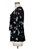 Deletta 100% Rayon Black 3/4 Sleeve Blouse Size M - photo 5