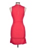 Parker Color Block Red Cocktail Dress Size L - photo 2