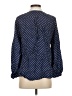 J.Crew Polka Dots Blue Long Sleeve Blouse Size S - photo 2