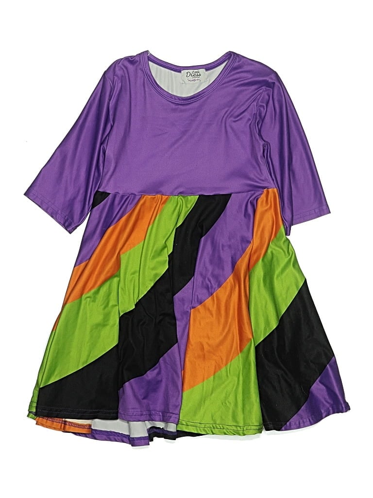 Pre-owned Assorted Brands Kids' Dress In Purple