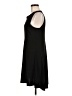 Veronica M. Solid Black Casual Dress Size M - photo 5